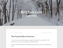 Tablet Screenshot of belchak.com